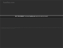 Tablet Screenshot of fuzzfizz.com